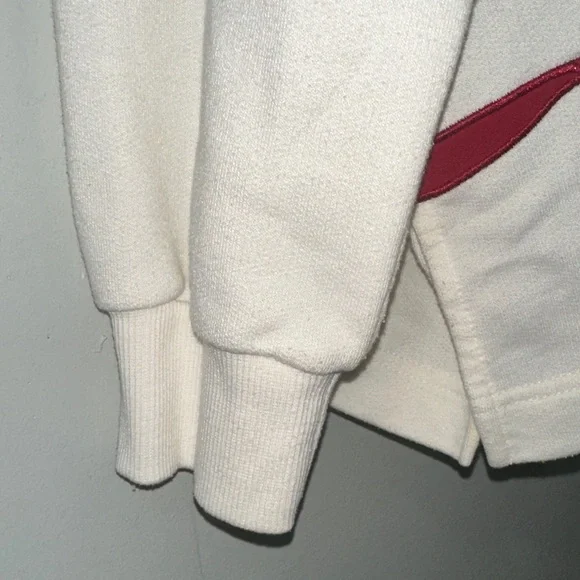 Alfred Dunner White and Red long  Sleeve  pullover  L petite VTG red bow - Picture 10 of 15